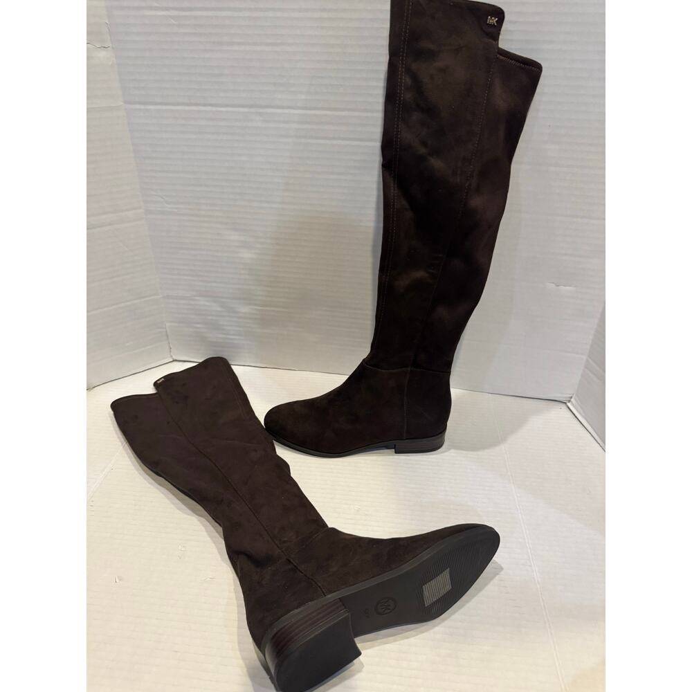 Michael Kors Women's bromley Block Heel brown Boots size 5.5 M - Picture 7 of 8